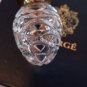 Faberge Clear Etched Crystal Bottle Stopper