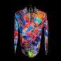 Robert Graham  Cadogan Embroidered Tiger Shirt Size 2XL