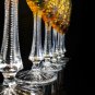 Faberge Odessa Yellow Gold Champagne Flutes NIB