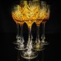Faberge Odessa Yellow Gold Crystal Colored Glasses New without case