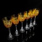 Faberge Odessa Yellow Gold Crystal Colored Glasses New without case