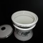 Viaje 15th Anniversary Silver Cigar Ceramic Jar Humidor NIB