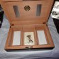 Elie Bleu Macassar Ebony Humidor 110 ct Made in France NIB