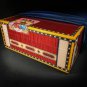 Elie Bleu Alba Red Sycamore Humidor 110 count Handmade in France NIB