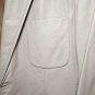 Fratelli Rossetti Men's Leather Beige Blazer Jacket