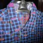 Robert Graham Blue Colorful Long Sleeve Shirt Size Medium
