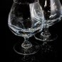 Faberge Clear Crystal Brandy Glasses
