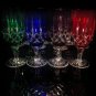 Ajka Arabella Assorted Crystal Iced Tea Glasses Goblets 8â Set of 12