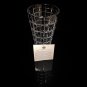 Faberge Atelier Clear Crystal Collection “Metropolitan Vase 11" Tall NIB