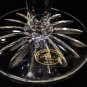 Ajka Arabella Cobalt Blue  Cut To Clear Crystal Iced Tea Glasses Goblets 8&acirc;��
