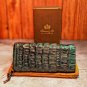Brizard and Co Black Caiman Genuine Carrying Case NIB