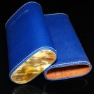 Andre Garcia 3 Finger Synthetic Blue Cigar Case Andre Garcia 3 Finger Synthetic Blue Cigar Case