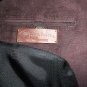 Roberto Cavalli Burgundy Leather Jacket Mens Size 50