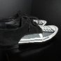 Donald Pliner Glass Beaded Black and White Made in Italy Shoes Size 12 M