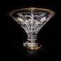 Faberge Crystal Floral Bowl NIB