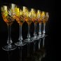 Faberge  Odessa Yellow Gold  Crystal Colored Glasses 8 3/8" Tall NIB
