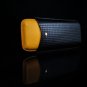 Black and Yellow Leather Cigar Carrying Case NIB