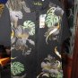 Robert Graham Shirt Mens M Medium Charcoal Black Botanical Odessy Floral Cotton