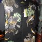 Robert Graham Shirt Mens M Medium Charcoal Black Botanical Odessy Floral Cotton