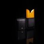 Black Leather Cigar Carrying Case NIB