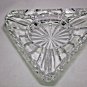 Heavy Clear Glass Cigar Ashtray Measures 7.5"