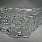 Heavy Clear Glass Cigar Ashtray Measures 7.5"