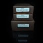 Brizard Genuine Black Caiman Cigar Case, Cutter and Lighter Combo NIB