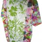 Robert Graham Honolulu  Hawaiian Floral Embroidered Short Sleeve Size 2XL