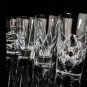 Faberge Shot Glasses Clear Crystal NIB