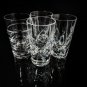 Faberge Shot Glasses Clear Crystal NIB