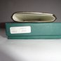 Pheasant Leather Eyeglass Carrying Case Xtra Wide Green 3.25" x 6.5" NIB