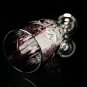 Ajka Marsala Purple Crystal Champagne Flute 9" Tall