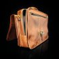 Brown Leather Briefcase Measures 16" L x 12" H x 3.5" W