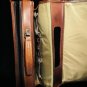 Brown Leather Briefcase Measures 16" L x 12" H x 3.5" W