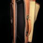 Brown Leather Briefcase Measures 16" L x 12" H x 3.5" W