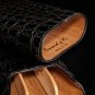 Brizard Black Showband 3 Gordo Caiman Alligator Gordo Case NIB