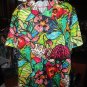 Robert Graham Truffle Shuffle Short Sleeve Sport Shirt Size 3XL