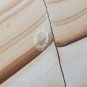 Rey Berk Natural Marble Cigar Ashtray Measures 7 1/8" square by 1 3/8" H NIB