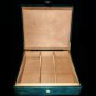 Pheasant Karabu Green Leather Humidor Made in Spain NIB
