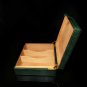 Pheasant Karabu Green Leather Humidor Made in Spain NIB