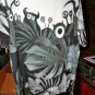 Robert Graham Black & White  Short Sleeve Shirt Size Large & 36" Waist Shorts