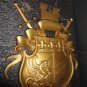 Shield Medieval Wall Decor with Fleur de Lis, Eagle, Swords & Coat of Arms