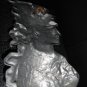 Perseus Medusa Greek Mythology Bust Aluminum Wall Hanging 16.5" x 10" x 3"