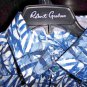 Robert Graham Broadhollow Short Sleeve Shirt Size XL  New with Tags