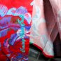 Robert Graham Rib Cage Floral Red Classic Fit Short Sleeve Size 2XL NWTS