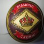 Diamond Crown Wall Hanging Plaque Measures 18" H x 14" W NIB