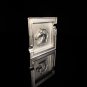 Horse Ashtray Made of Solid Brass Nickel Chrome Plated Measures 4.75" Square
