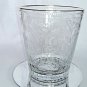 FABERGE CRYSTAL CHAMPAGNE ICE BUCKET CHILLER SPECIAL EDITION 22KT 9" H x 8" W