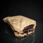 Brizard Havana Traveler - Black Python Pattern & Red Leather Combo