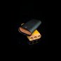 Black Leather & Wood Cigar Carrying Case NIB